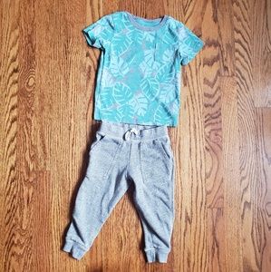 2t set pants and top